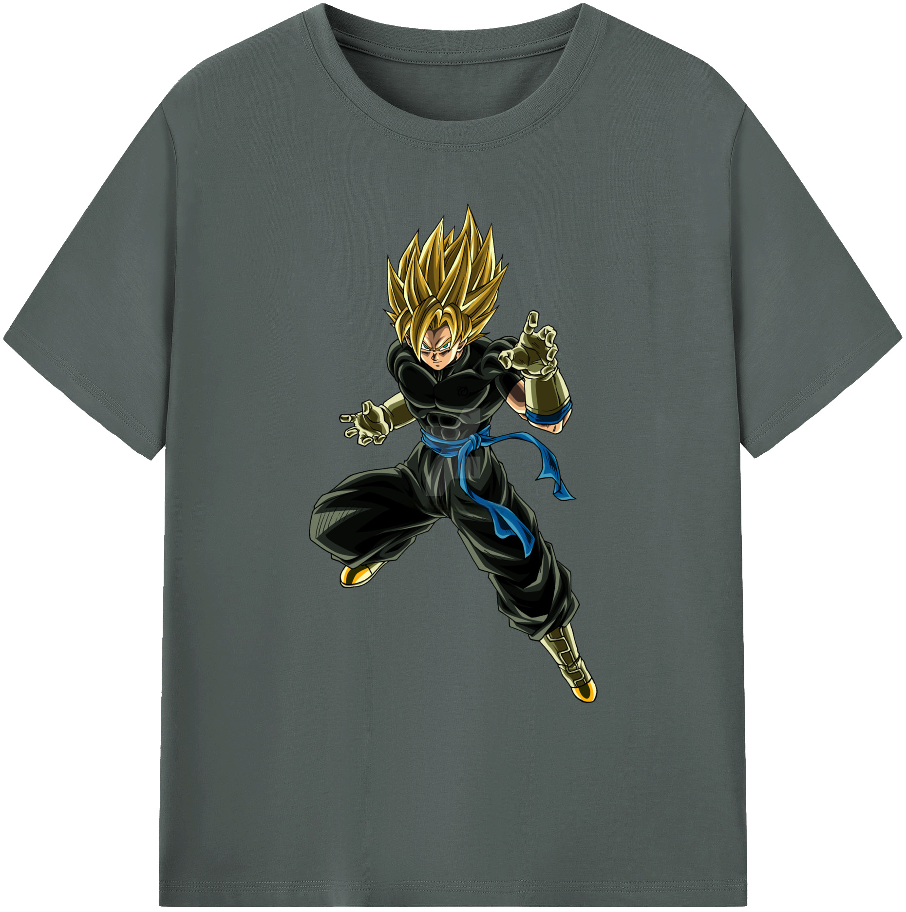 （画像用） ドラゴンボール ベジット DRAGON BALL Vegetto 綿100％ メンズ半袖Tシャツ｜肌触りやわらか＆通気性